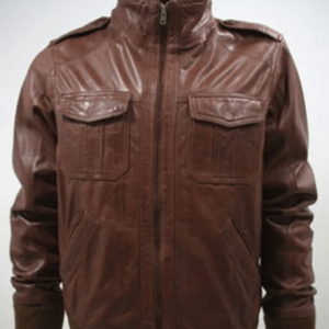 Cafe Racer Leather Jacket