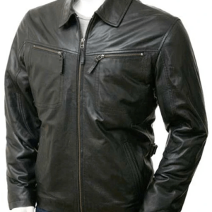 Cafe Racer Vintage Leather Jacket