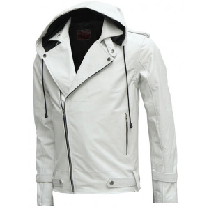 White Leather Jacket
