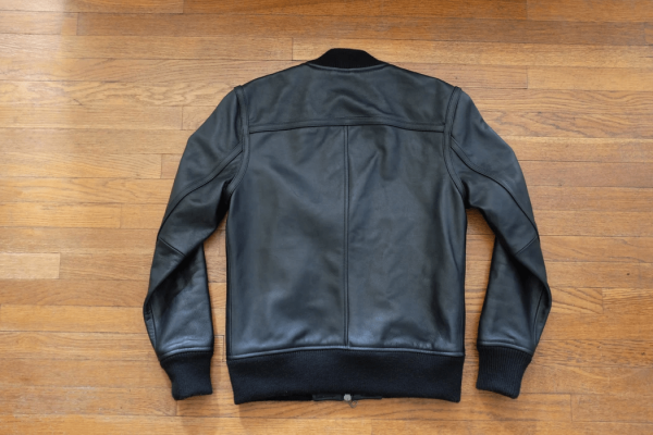 Cafe Racer Jack Spade Leather Jacket - Image 2