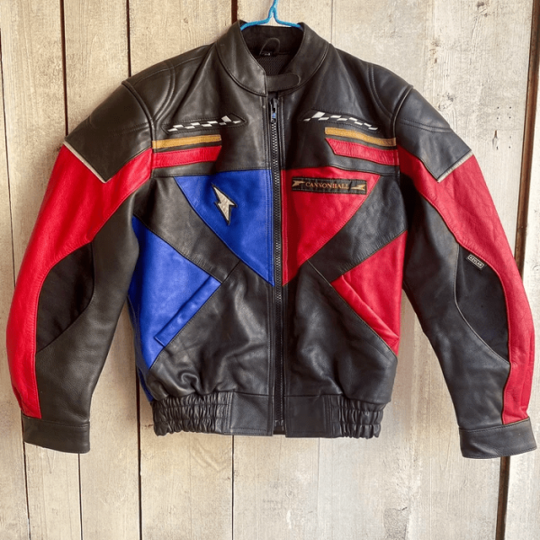 Cannonball Biker Motorcycle Leather Jacket