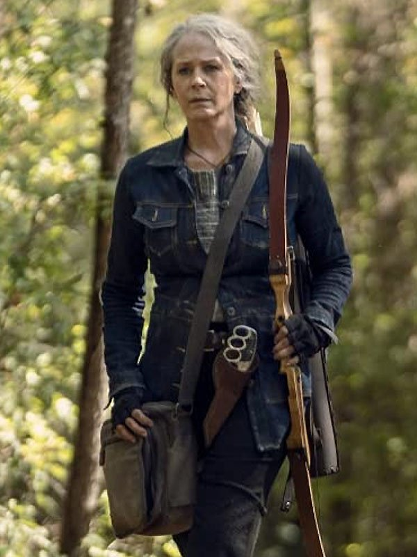 Carol Peletier The Walking Dead Melissa Mcbride Denim Jacket
