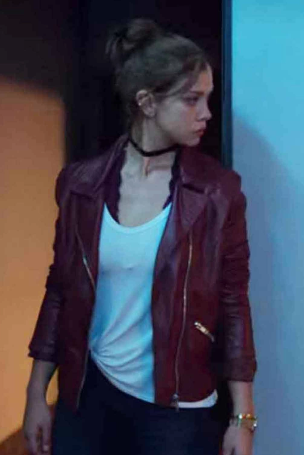 Carolina Miranda Who Killed Sara 2021 Elisa Lazcano Leather Jacket