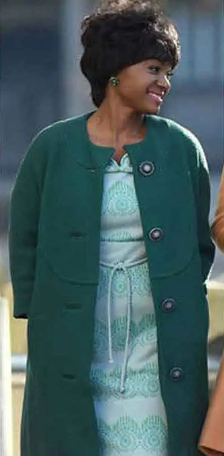 Carolyn Franklin Respect 2021 Hailey Kilgore Sea Cotton Coat