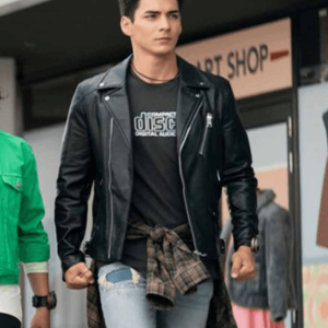 Chance Perez Power Rangers Dino Fury Javier Garcia Leather Jacket
