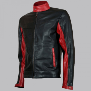Christian Bale Biker Leather Jacket