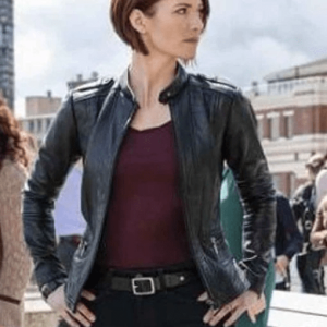 Chyler Leigh Supergirl Alex Danvers Leather Jacket