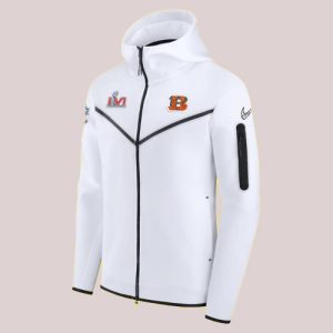 Cincinnati Bengals Nike Super Bowl Lvi Fleece Jacket