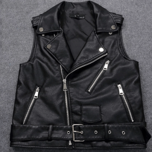 Classic Leather Vest