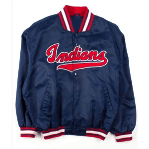 Cleveland Indians Bomber Satin Jacket