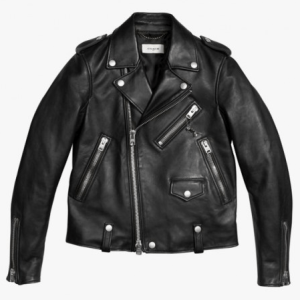 Coach Moto Black Leather Jacket