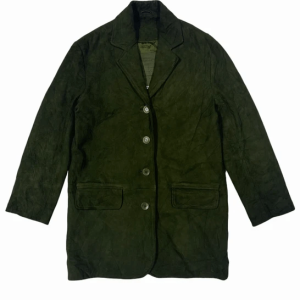 Coach USA Green Leather Jacket