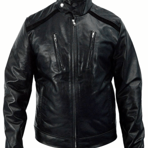 Colin McCann Ewan Mcgregor Black Leather Jacket