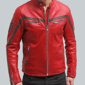 Columbus Motorcycle Leather Jacket