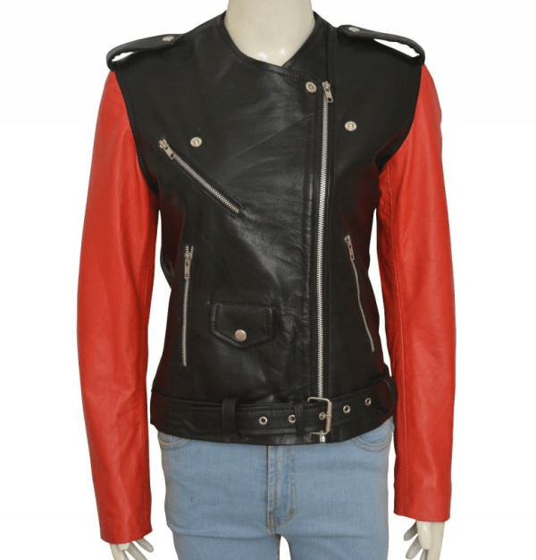 Hailey Baldwin Classic Leather Jacket