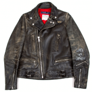 Comme De Garcon Leather Jacket
