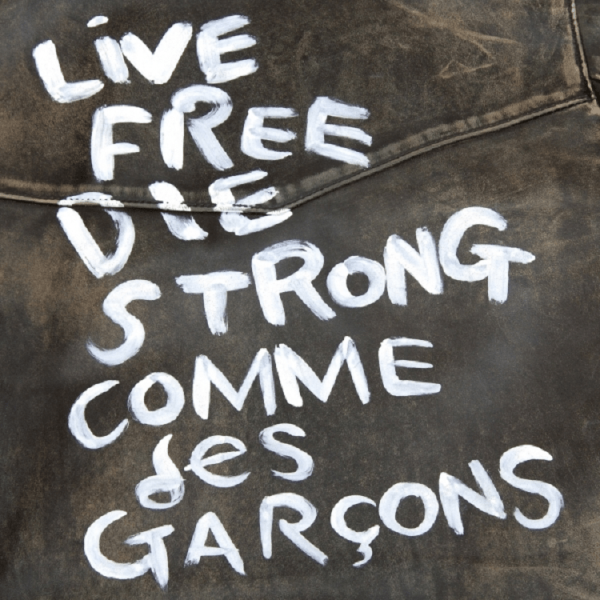 Comme De Garcon Leather Jacket - Image 3