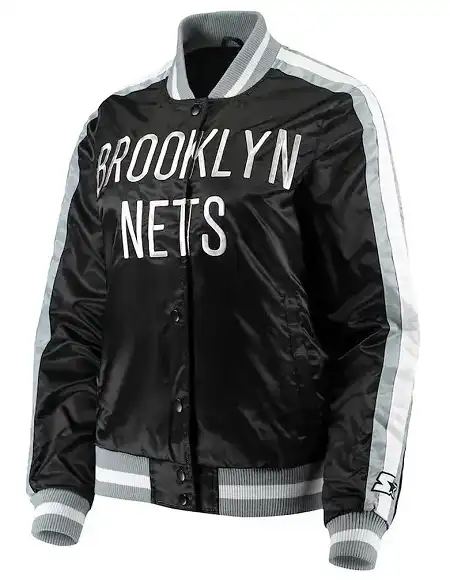 Competition-Brooklyn-Nets-Black-Satin-Jacket