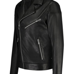 Cristiano Rolando Biker Fit Leather Jacket