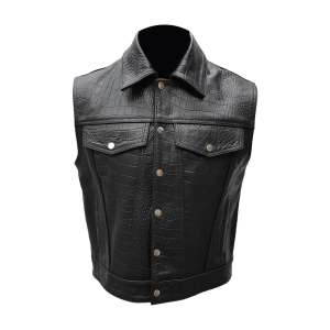 Crocodile Leather Vest