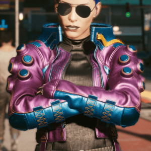 Cyberpunk 2077 Deadly Lagoon Armored Pozer Leather Jacket