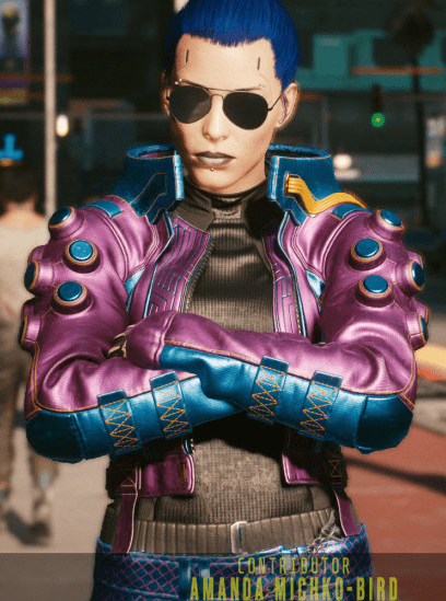 Cyberpunk 2077 Deadly Lagoon Armored Pozer Leather Jacket