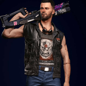 Cyberpunk Leather Vest