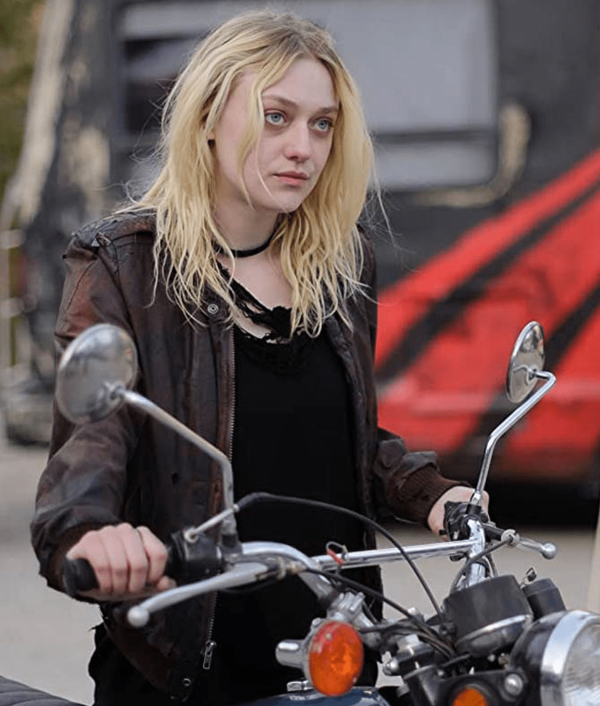 Dakota Fanning Viena And The Fantomes Leather Jacket