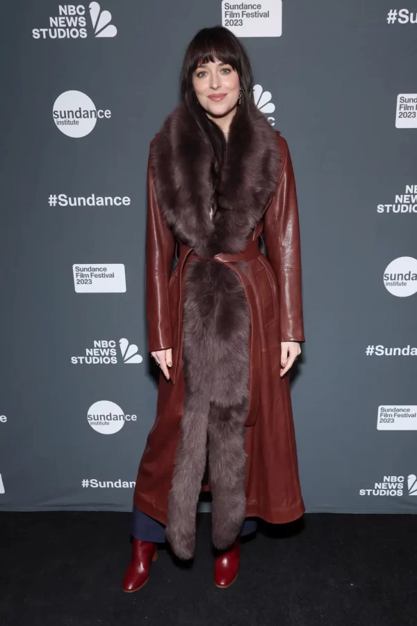 Dakota Johnson Coat Sundance Festival