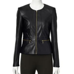 Dana Buchman Leather Jacket