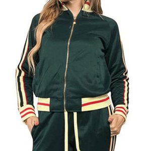 Danielle Maid Aimee Carrero Track Fleece Jacket
