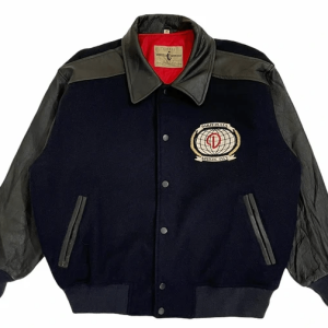 Darje Plaza Varsity Wool Leather Jacket