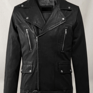 Dauntless Black Vintage Leather Jacket