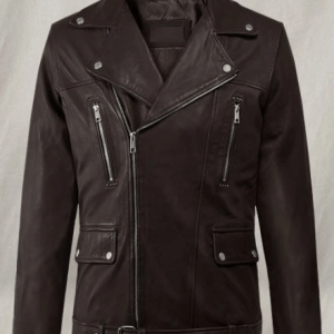 Dauntless Cafe Racer Brown Leather Jacket
