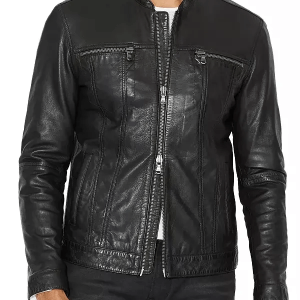 David Acosta Evil Season 2 Leather Jacket