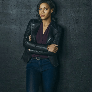 Detective Karen Hart Laether Jacket
