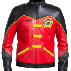 Dick Grayson Titans Robin Leather Jacket