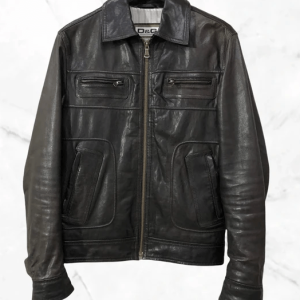 Dolce & Gabbana D&G Black Leather Jacket