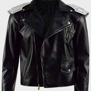 Riley Shanahan Robotman Doom Patrol Black Leather Jacket