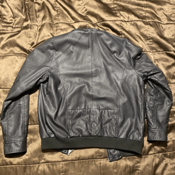 Dry Laundry Japan Biker Leather Jacket - Image 2