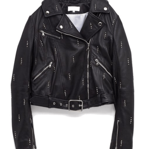 Dua Lipa Studded Leather Jacket