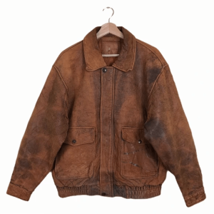 Durante Bombers Style Leather Jacket