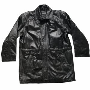 Durante Vintage Black Leather Jacket