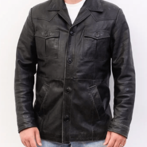 Eastwest Moto Rocker Punk Leather Jacket