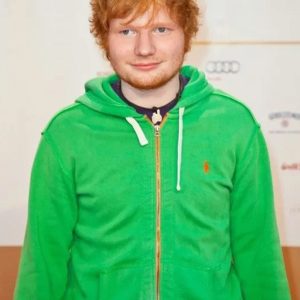 Ed Sheeran Green Fleece Hoodie