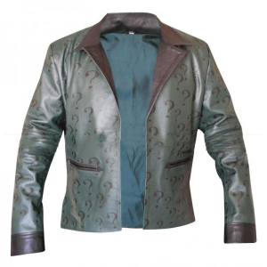 The Riddler Batman Edward Nigma Leather Jacket