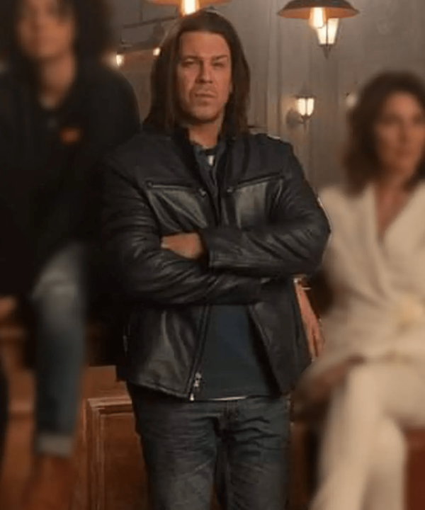 Eliot Spencer Leverage Redemption Leather Jacket