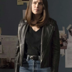 Elizabeth Keen Blacklist Series Megan Boone Leather Jacket