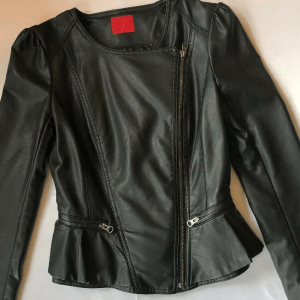 Elle Short Leather Jacket