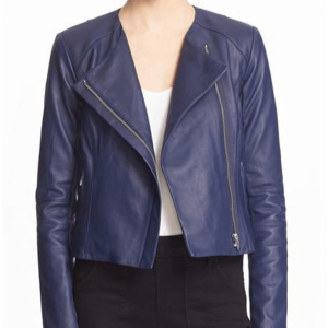 Emily Bett Rickards Arrow Felicity Smoak Leather Jacket